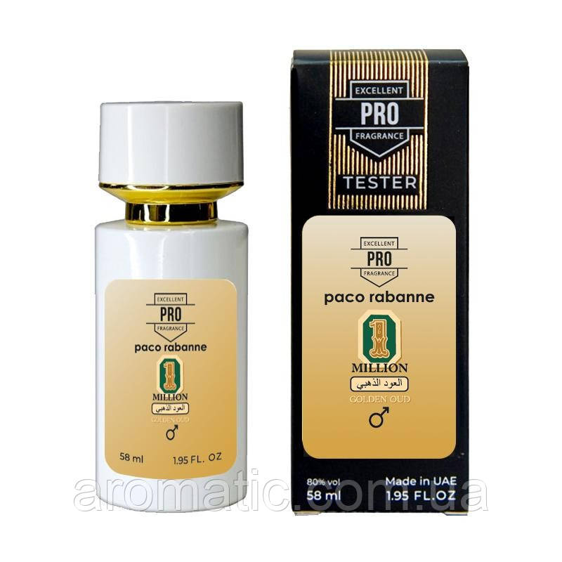 Paco Rabanne 1 Million Golden Oud TECТЕР PRO чоловічий 58 мл