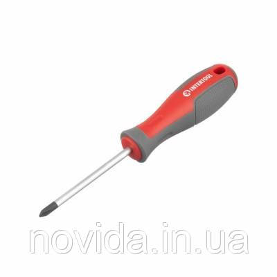 Викрутка хрестова PH1*75 мм, CR-V INTERTOOL VT-3315