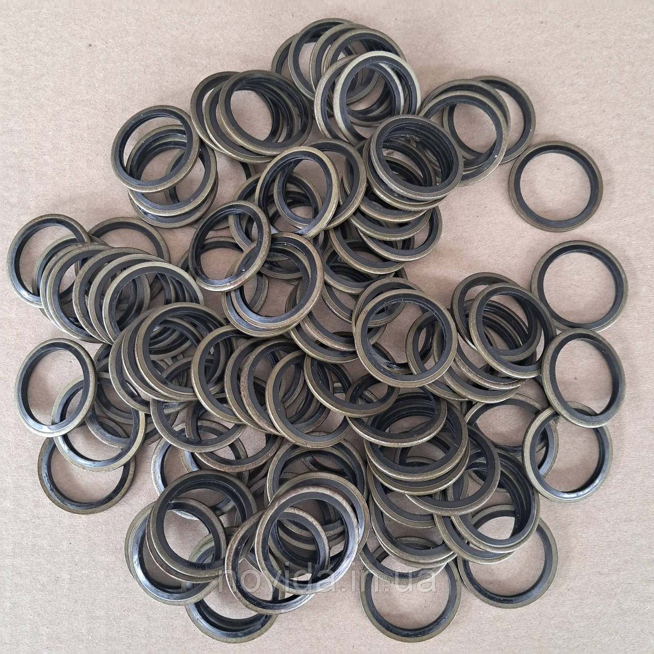 Шайба з гумовим ущільнювачем 30х38х2 (100шт.) DK.30382