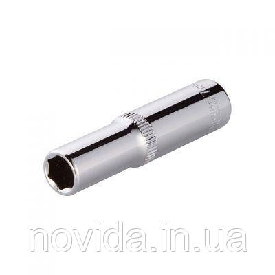 Головка шестигранна подовжена 1/4", 7мм, Cr-V. STORM INTERTOOL ET-0457
