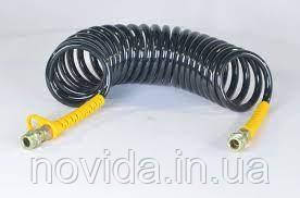 Шланг кручений М22x1,5 (чорний, жовтий наконечник) 7 м. DK (05HH0110-B) 3335674860