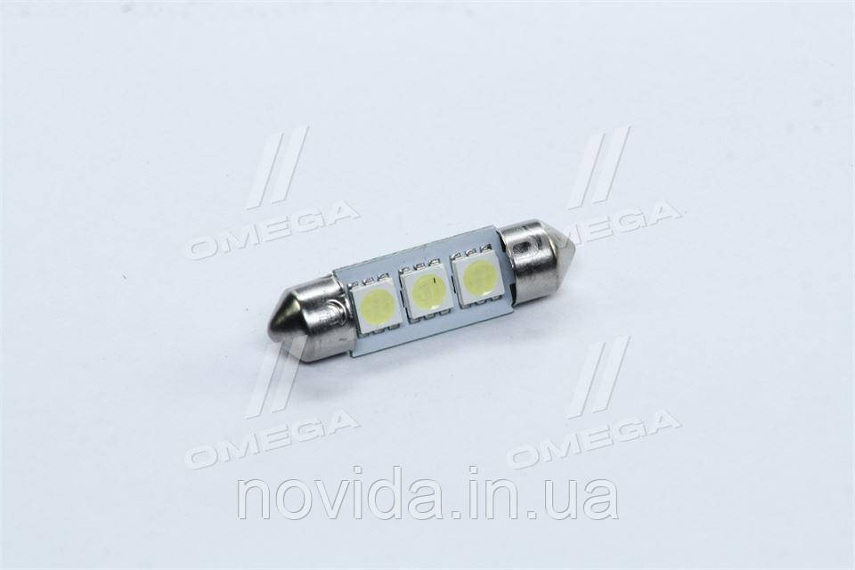 Лампа LED софітна C5W 24V T11x36-S8.5 (3 SMD size5050) TEMPEST (tmp-10T11-24V) 4905973830