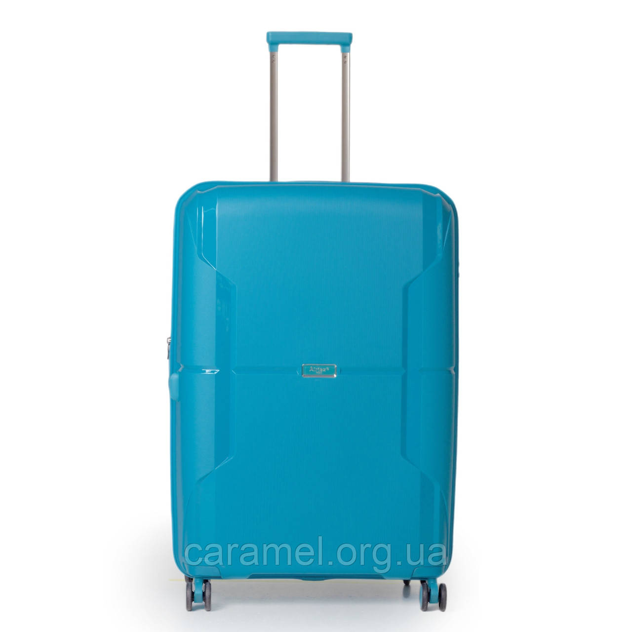 Валіза велика L поліпропілен блакитна 77х52х31+5/126л/4.4кг/Airtex 245