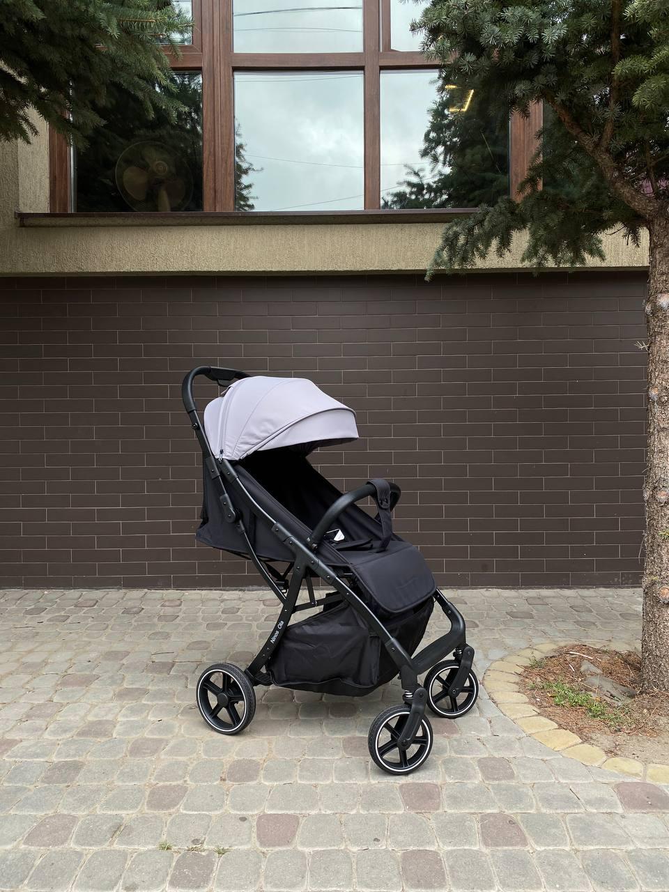 Прогулянкова коляска Ninos Ola Light Grey, світло сіра