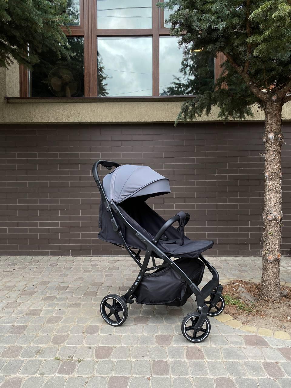 Прогулянкова коляска Ninos Dark Grey, темно сіра