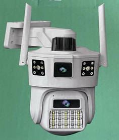 Камера на 2 лінзі працює через 4G SD 39 APP V380pro