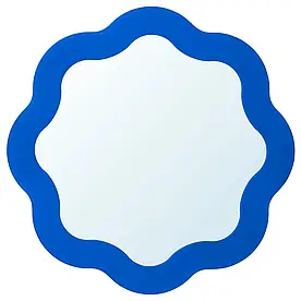 ПРУНКХАЛЛОН дзеркало, блакитний, 40 см