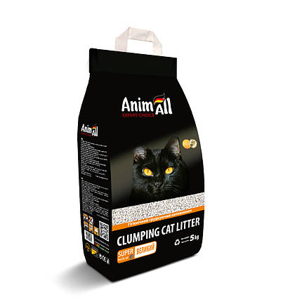 Наповнювач для котячого туалету ANIMALL бентонітовий комкуючийся крупний 5 кг, фото 1