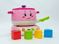 Ігровий набір Chimstar Toys Сортер «Кухня» рожевий QF366-038, фото 2