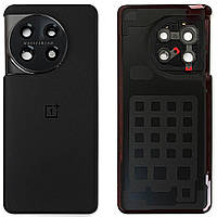 Задня кришка OnePlus 11 (чорна Оригінал зі склом камери)