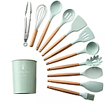 Набір аксесуарів для кухні 12 предметів Kitchen Set, RD-1204 Кухонний набір у склянці