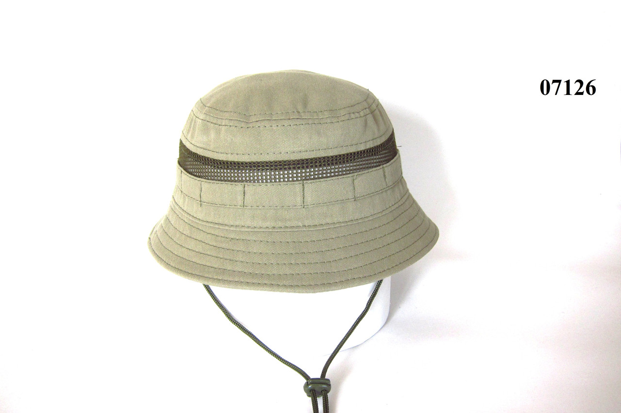 Панама літня котонова з сіткою DAVANI 07126