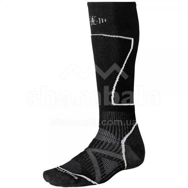 Шкарпетки чоловічі Smartwool PhD Ski Medium Black, р. s (SW SW006.001-S), фото 1