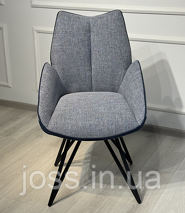 Стілець 2-х кольоровий США обідній модний 55х64х91см JOSS С-5080, фото 1