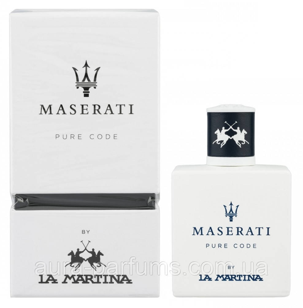 Парфуми унісекс La Martina Maserati Pure Code (Ла Мартіна Мазераті Пюр Коде) Туалетна вода 100 ml/мл