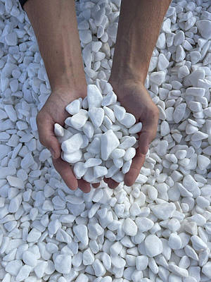 Галька белая | купить недорого, на Prom | Украина