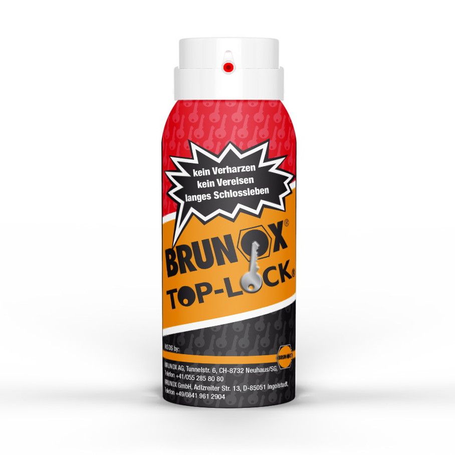 Brunox Top Lock мастило для замків спрей 100ml, фото 1