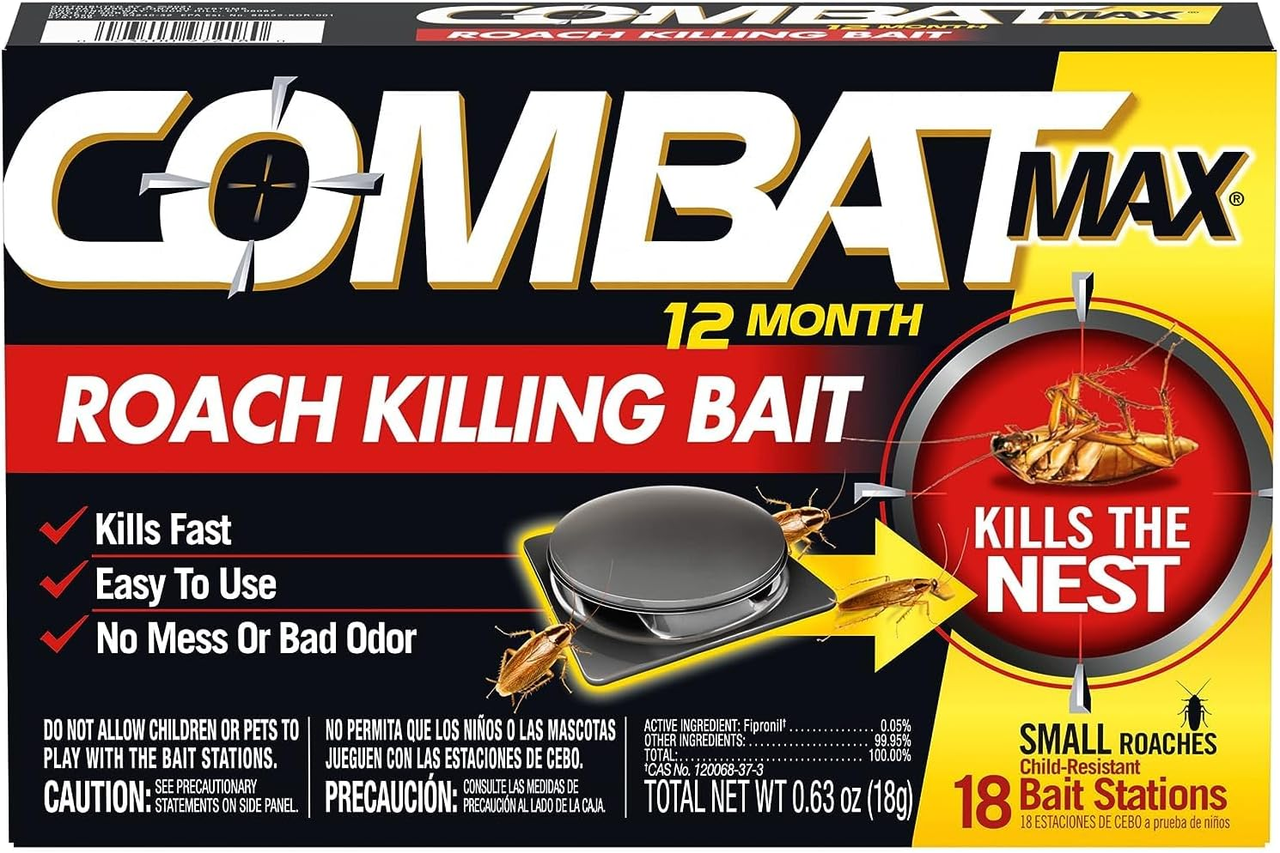 Пастки для тарганів Combat Max 18 шт, фото 1