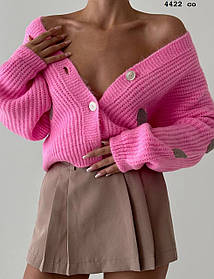 Укорочений кардиган вільного крою 4422 со