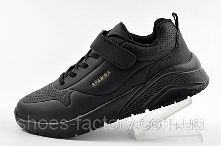 Кросівки на хлопчика Apawwa Air Max чорні, фото 1