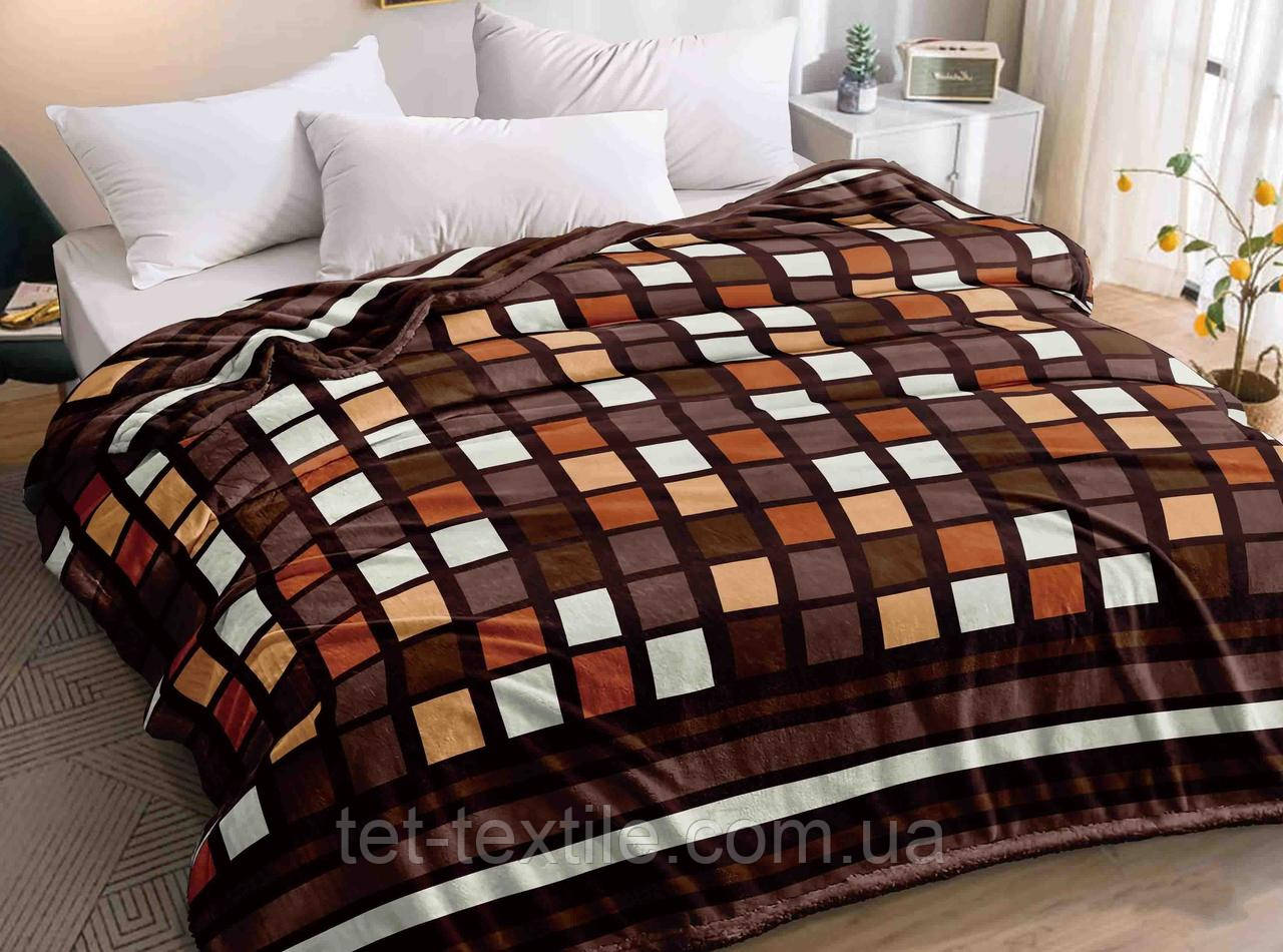 Плед з мікрофібри Велсофт Мозайка 160х210 см