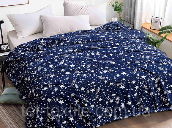 Плед з мікрофібри Велсофт Космос 160х210 см, фото 1