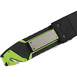 Ніж Ganzo G8012V2-LG зелений (G8012V2-LG) з паракордом, фото 8