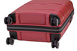 Валіза Snowball велика L поліпропілен червона 77х51х31см/105л/3.6кг, фото 9