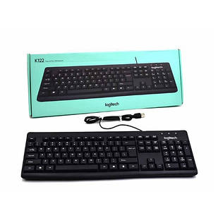 Клавіатура K122 Plug and Play USB Keyboard Logitech