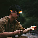Ліхтар налобний Naturehike CNK2300DQ016, жовтий, фото 3