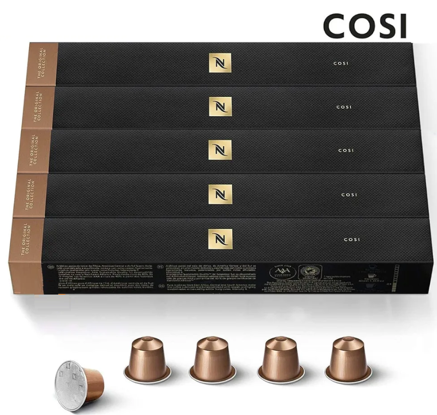 Кава в капсулах Nespresso Cosi - Кава в капсулах Неспрессо (тубус 10 капсул)