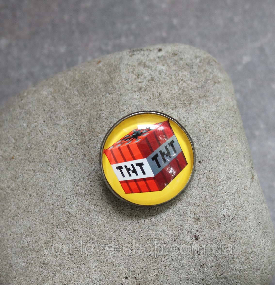 Значок Майнкрафт "TNT" / Minecraft