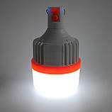 Лампа для кемпінгу підвісна з гачком акумуляторний світильник, фото 3