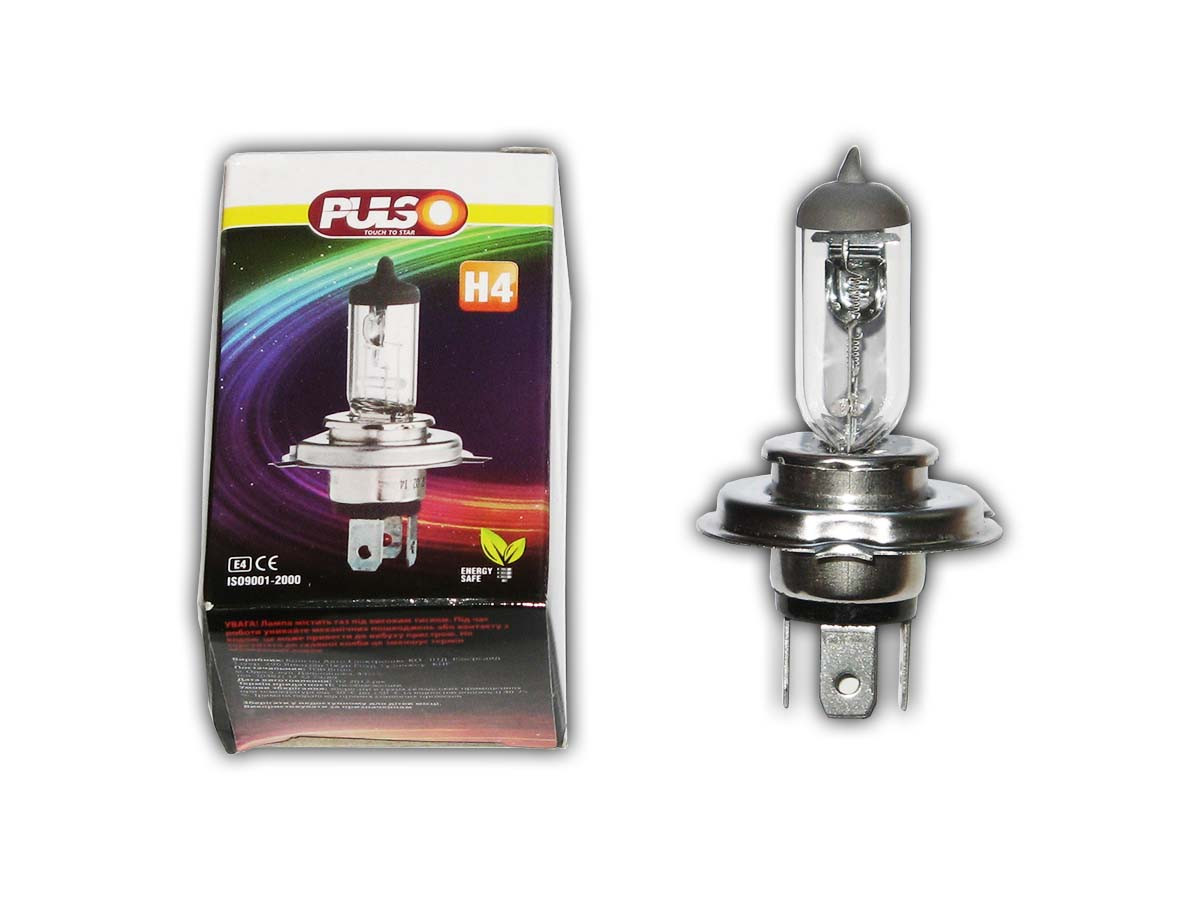 Галогенка H4 PULSO 24V 75/70W LP-42470 clear/box, фото 1