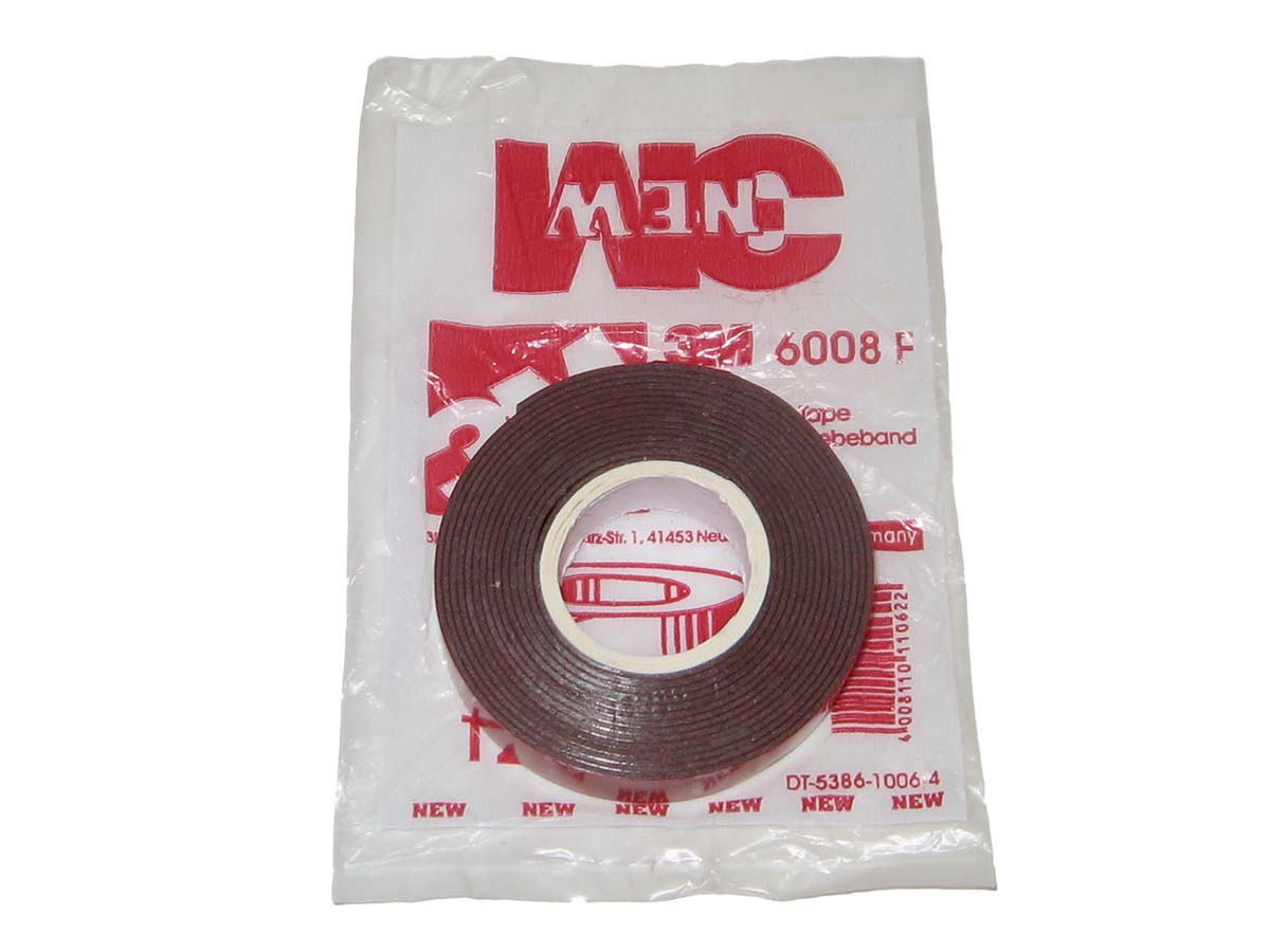 Скотч двосторонній. 3M 6008F 15мм*2м*0,8мм, фото 1