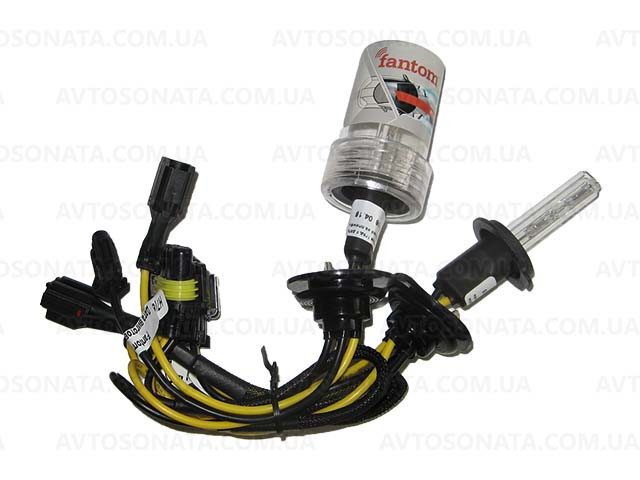 Лампи XENON H3 Fantom 5000K (пара), фото 1
