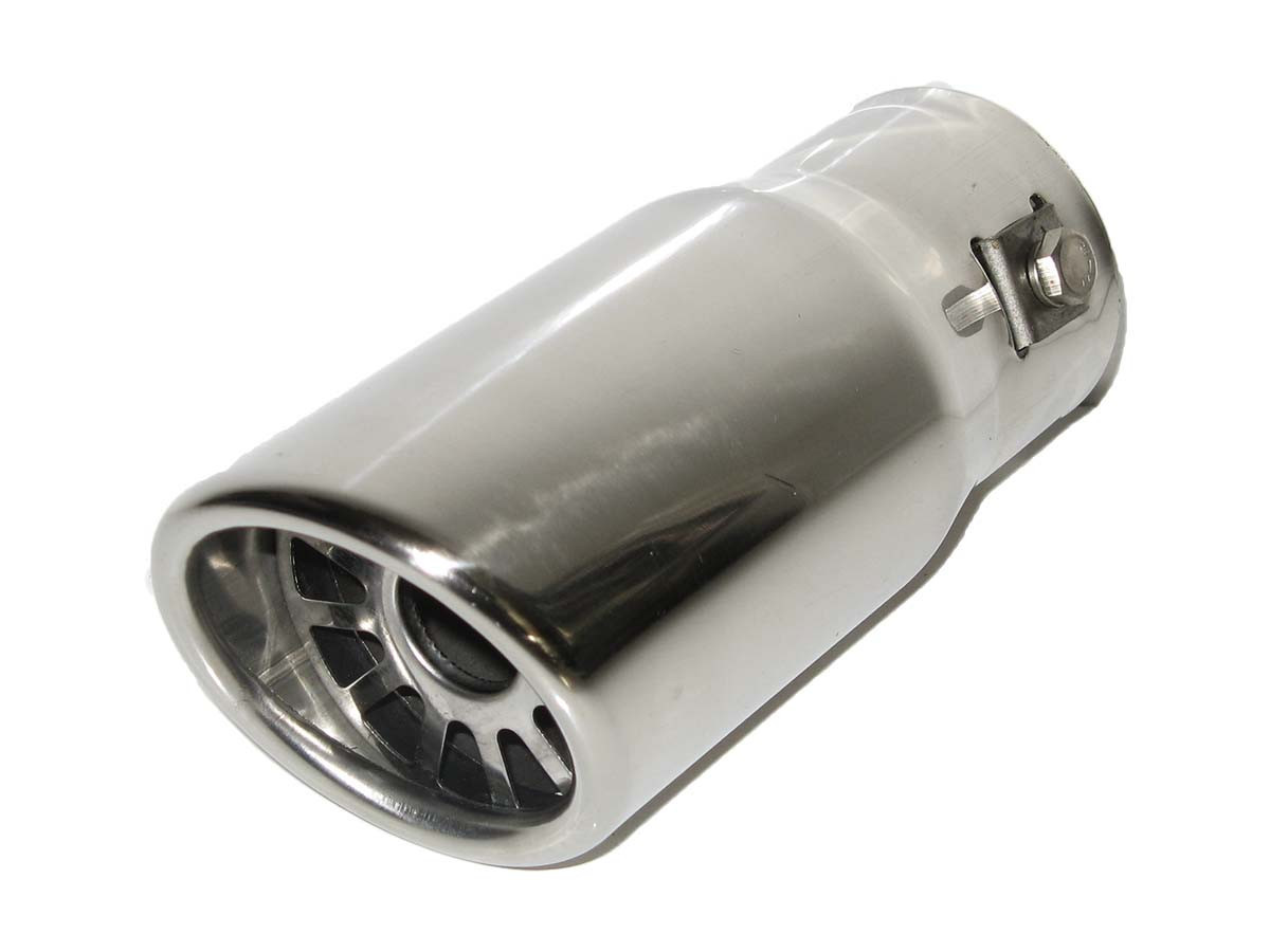 Насадка на глушник 0087 d-50мм нержавіюча сталь, фото 1