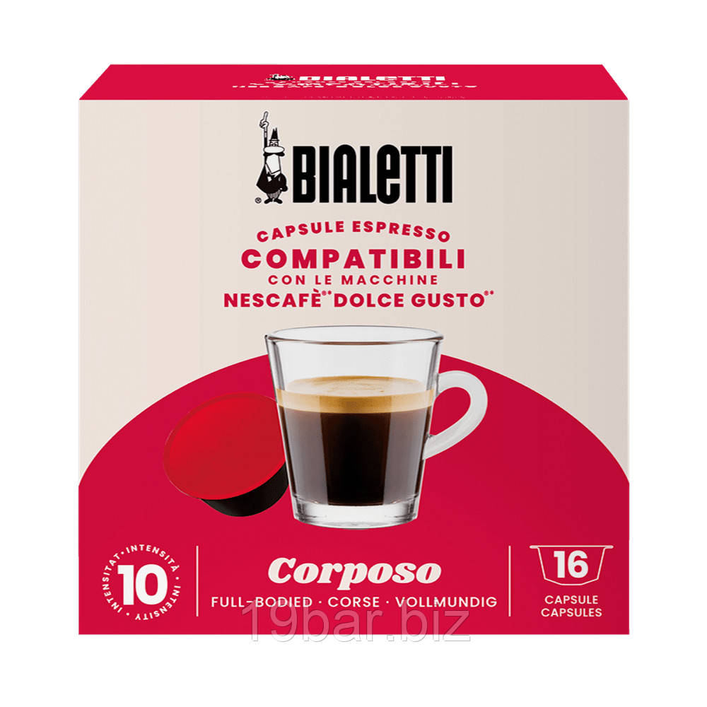Кава у капсулах Bialetti Dolce Gusto Corposo, фото 1