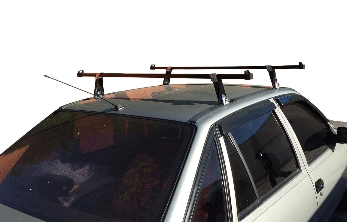 Багажник "UNI" 128 на водосток, поперечки 128см, фото 1