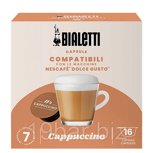 Кава у капсулах Bialetti Dolce Gusto Cappuccino, фото 1