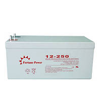 Акумулятор гелевий тяговий Fortune Power GEL Battery 250 Ah 12V. Вага 69 кг