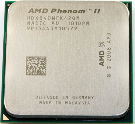 Процесор AMD Phenom II X4 840 3.2 GHz, 95W, HDX840WFK42GM