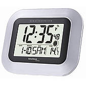 Годинник настінний Technoline WS8005 Silver/Black (WS8005)