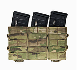 Відкритий потрійний підсумок під магазини AK / AR CORDURA 1000D Мультикам, фото 3