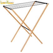 Сушарка для білизни підлогова Casa Si Bamboo Dryer S Braun (CS92303W06)