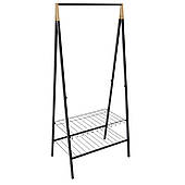 Стійка для одягу Casa Si Garment Rack Bamboo Black (CS92308W04)