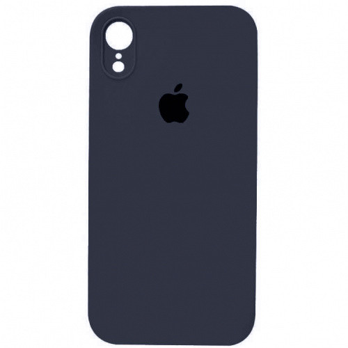 Чохол Original Soft Case для Apple iPhone XR (08) Dark Blue - Full Side Square with Frame