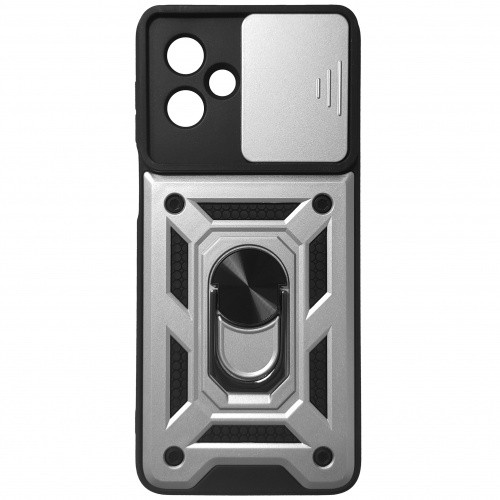 Чохол-накладка Armor Magnet CamShield для Motorola G54 - Silver