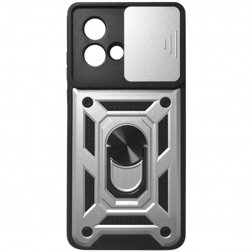 Чохол-накладка Armor Magnet CamShield для Motorola G84 - Silver