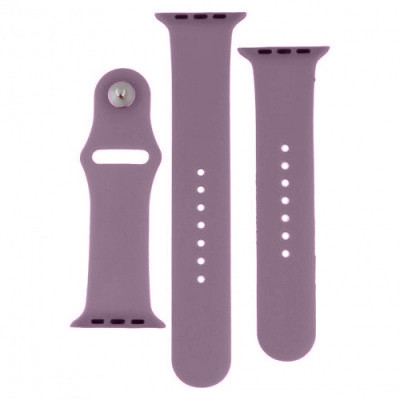 Ремінець для Apple Watch Band Silicone Two-Piece 38/40/41 mm (68, Blackcurrant)